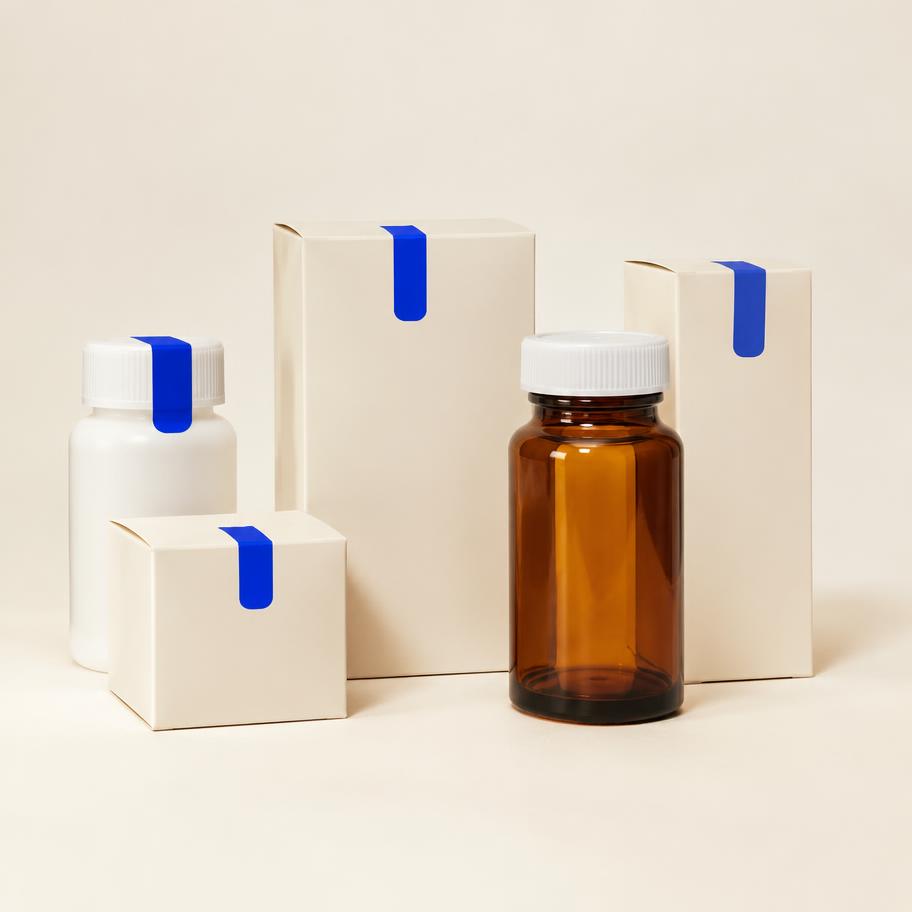 Branded supplement and prescription packaging